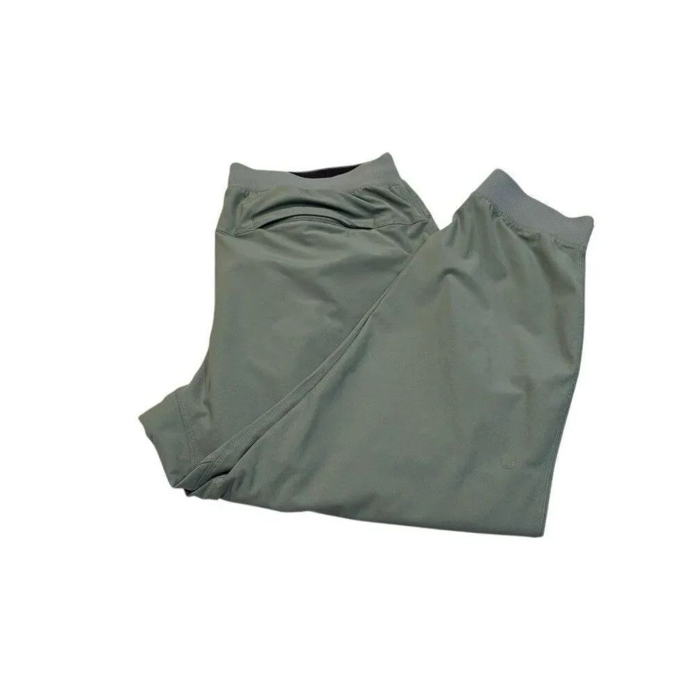 Lululemon Men's ABC Warpstreme Joggers Size XXL Dark Olive Inseam 28”